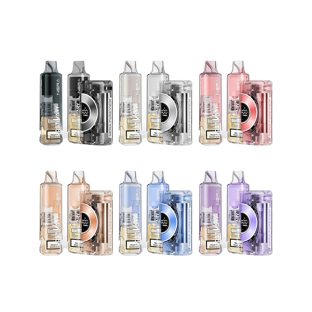 Lost Mary Nera Pureview 40K Disposable Vape Kit 24ml From $19.99
